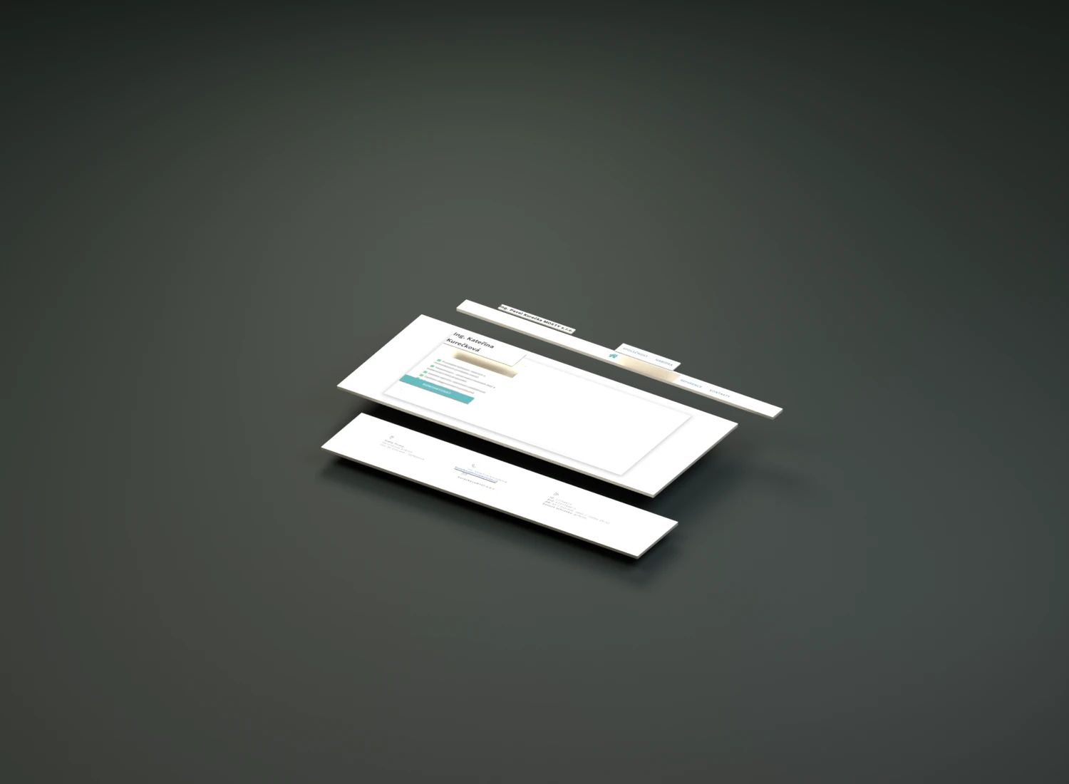Skutečný Blender render anatomie: Mosty Kuřečka