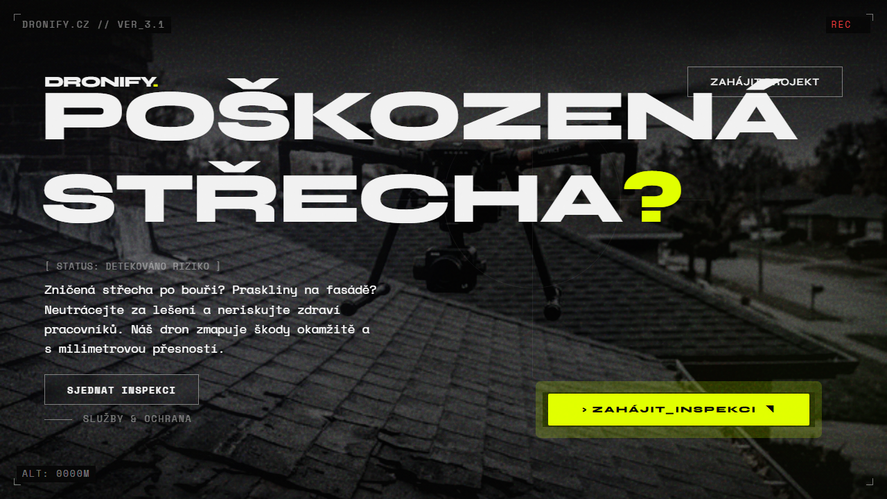 Náhled realizace Dronify.cz